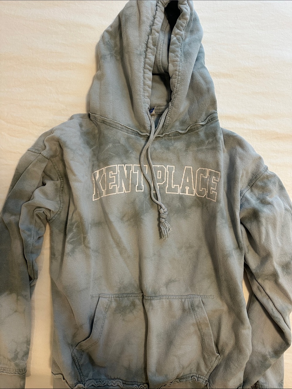 Blue Tie-Dye hoodie